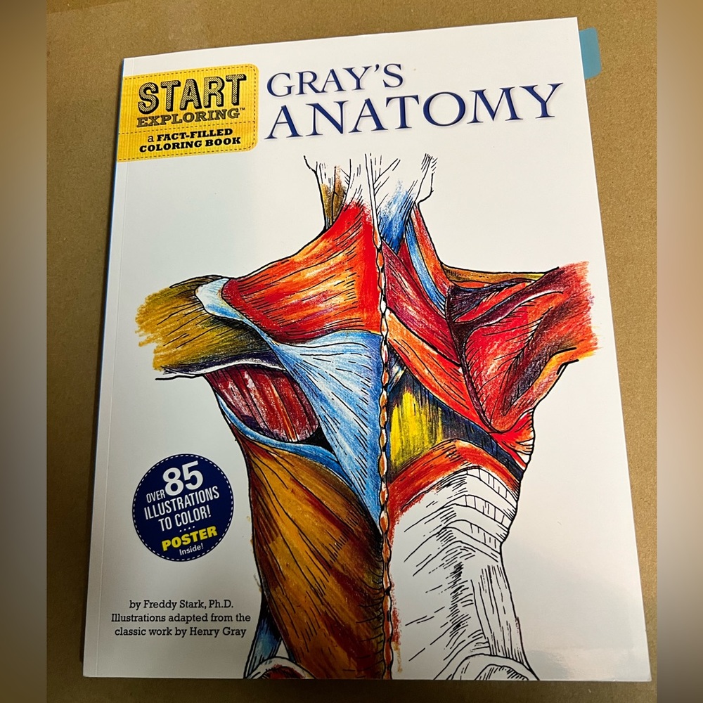 Gray’s Anatomy Coloring Book